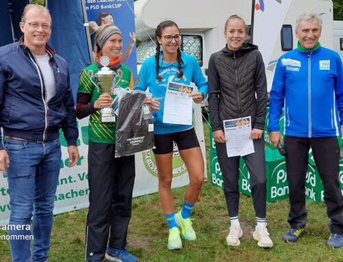Endlich wieder „Rund um den Laacher See mit dem PSD Bank-Cup“ Trotz Regen ein erfolgreicher Sporttag für Läufer und Walker
